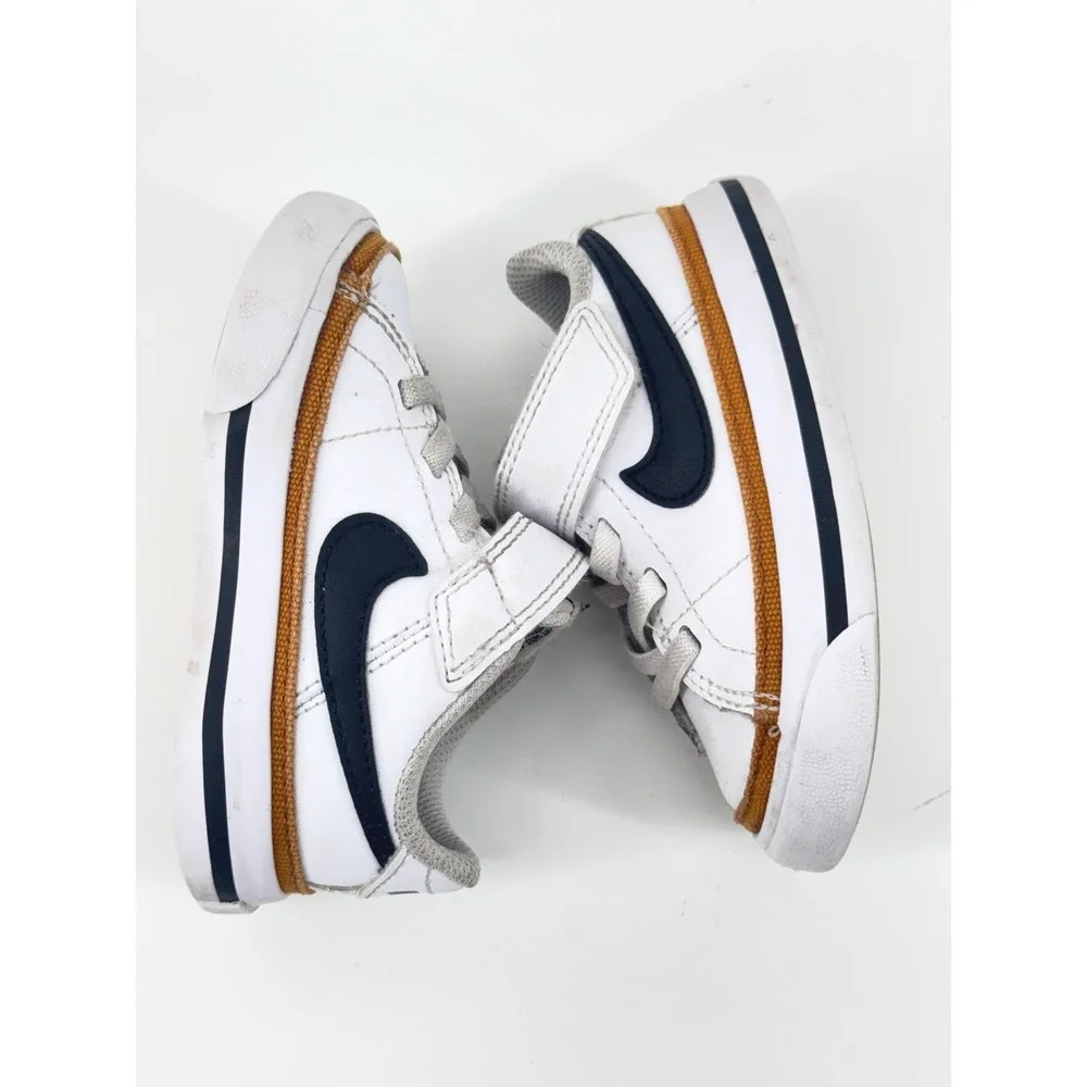 Nike Court Legacy Sneakers Kids Toddler  5C White Navy DA5382-102